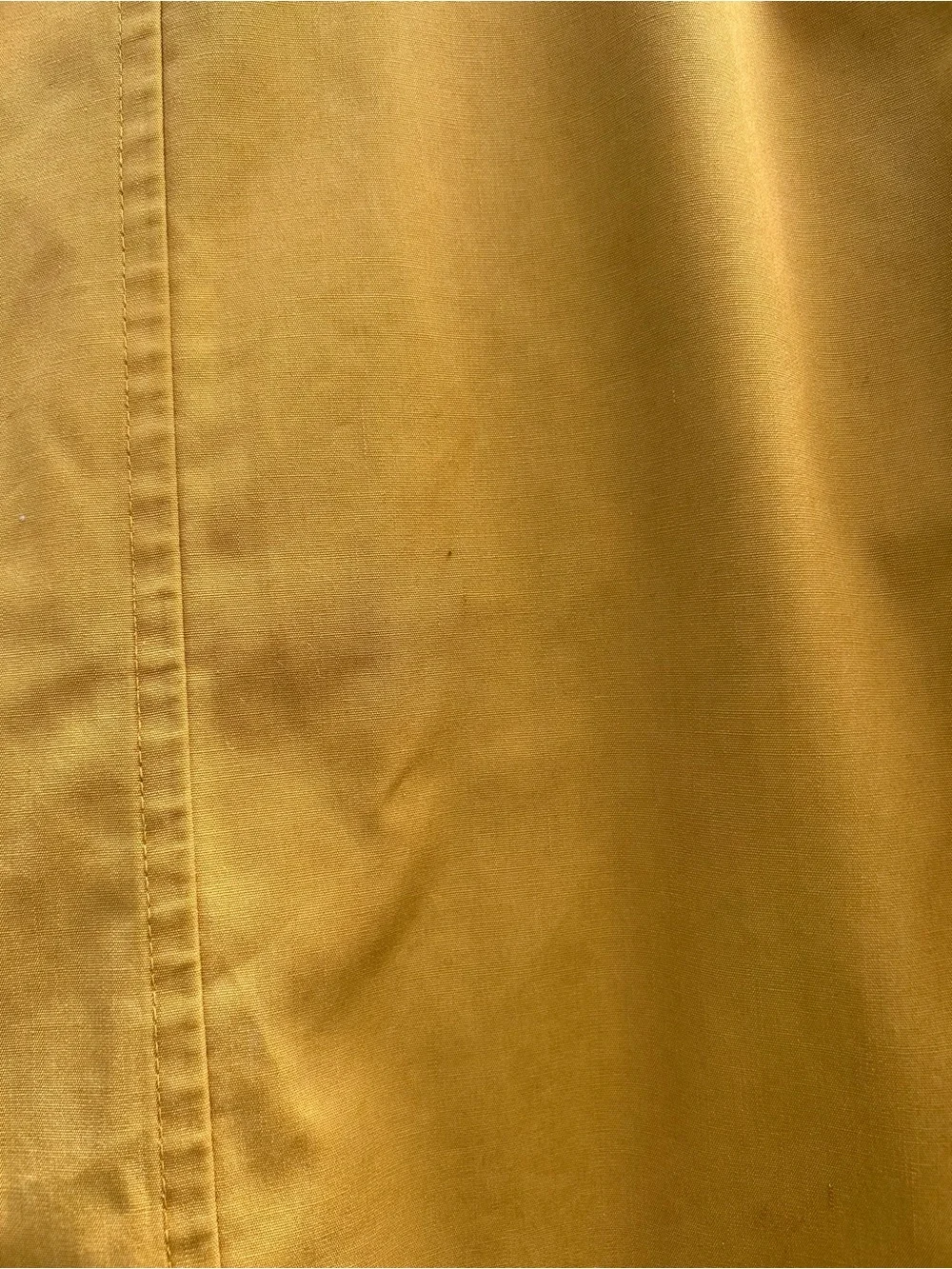 Vintage 1970s Rainfair Yellow Rain Jacket — Distressed, Unique Classic - Picture 10 of 16